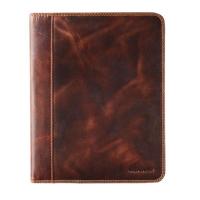 Schrijfmap Maverick The Original A5 inclusief schrijfblok leer bruin - thumbnail