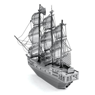 Eureka Metal earth pirate ship black pearl zilver editie