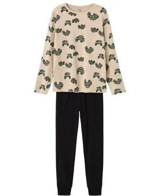 Name it jongens pyjama - &apos;&apos;Monster Truck&apos;&apos; - 116 - Zwart - 116 - 116