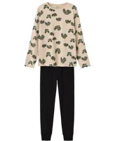 Name it jongens pyjama - &apos;&apos;Monster Truck&apos;&apos; - 116 - Zwart - 116 - 116 - thumbnail