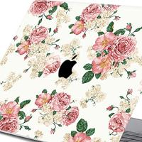Lunso MacBook Pro 16 inch (2019) cover hoes - case - Pink Roses - thumbnail