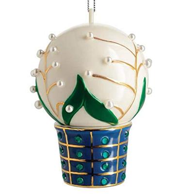 Alessi Fleurs de Jori Kerstornament Mughetti e smeraldi