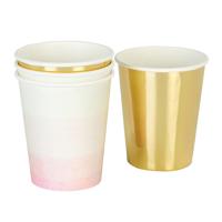 We Heart Pink bekertjes (12st) Talking Tables - thumbnail