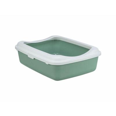 Kattenbak Trixie Classic Wit Groen Plastic 37 × 15 × 48 cm