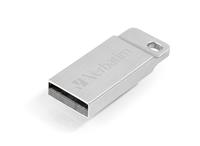 Verbatim Metall-Gehäuse USB-stick 64 GB Zilver 98750 USB-A 2.0 - thumbnail