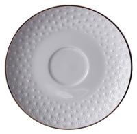 Porseleinen Onderzetter met Sterpatroon - Nippon White - 180ml - thumbnail