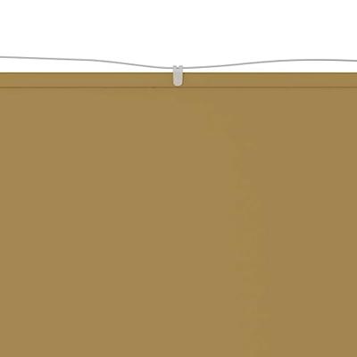 VidaXL Luifel verticaal 180x360 cm oxford stof beige