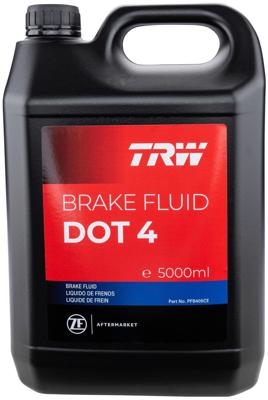 TRW bremsflüssigkeit "dot 4" brake fluid. dot4 5 liter