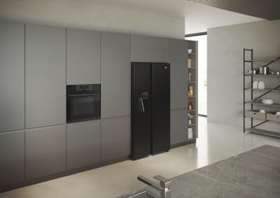 Haier SBS 90 Serie 5 HSR5918DIPB amerikaanse koelkast Vrijstaand 511 l D Zwart