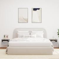 Tv-wandmeubels 2 st 40x30x30 cm bewerkt hout grijs sonoma - thumbnail