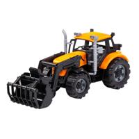 Cavallino tractor met lader geel, schaal 1:32 - thumbnail