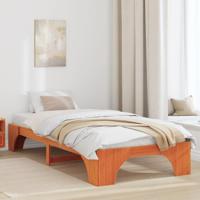 Bedframe Wasbruin 100 x 200 cm Massief grenenhout - thumbnail