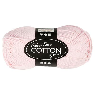 Creativ Company Katoengaren, dusty rose, 50gr, 170m Creativ Company Katoengaren, dusty rose, 50gr, 170m
