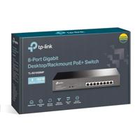 TP-LINK 8 Port Gigabit PoE Switch Unmanaged Gigabit Ethernet - thumbnail
