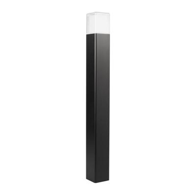 Enzo Paallamp | Zwart | 80cm | Vierkant | 12W LED | IP44 3000K | Smartwares OOL-50018 - A5019000 Enzo Paallamp | Zwart | 80cm | Vierkant | 12W LED | IP44 3000K | Smartwares OOL-50018 - A5019000