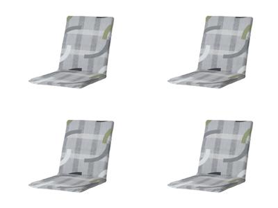 Stapelstoel kussen universeel ca. 97x49 cm Tess sage (4 stuks) Madison - Madison