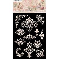Studio Light • a cat's secret mask stencil baroque ornaments - thumbnail