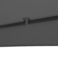 VidaXL Tuinprieel 323x275x265 cm antraciet - thumbnail