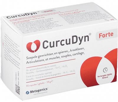 Metagenics Curcudyn Forte Voedingssupplement Bewegingsstelsel 90 Capsules