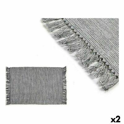 Tapijt Gift Decor Grijs 10 x 10 x 40 cm 80 x 120 cm 10 x 40 x 10 cm (2 Stuks)