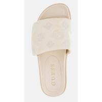 Guess Logo Slipper Dames Beige - Maat 37 - Kleur: Beige | Soccerfanshop - thumbnail