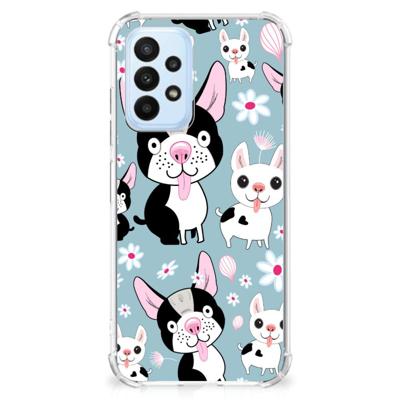 Samsung Galaxy A23 Case Anti-shock Hondjes Samsung Galaxy A23 Case Anti-shock Hondjes