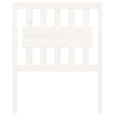 Hoofdbord 80,5x4x100 cm massief grenenhout wit Hoofdbord 80,5x4x100 cm massief grenenhout wit