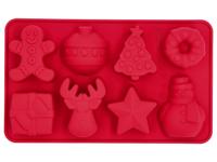 SILVERCREST Siliconen bakvorm of pralinevorm (Bakvorm kerstversiering) - thumbnail