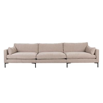 Zuiver 4,5-zits Bank 'Summer' 335cm, kleur Naturel Zuiver 4,5-zits Bank 'Summer' 335cm, kleur Naturel