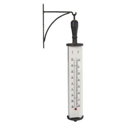 Gifts Amsterdam thermometer Bjorn 45 cm staal zwar Gifts Amsterdam thermometer Bjorn 45 cm staal zwar