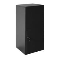 Pakketbrievenbus Logixbox Frontbox DeLuxe Uni achteruitname - grijs - thumbnail