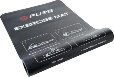 Fitnessmat met oefeningen