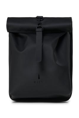 Rains Rolltop Mini black backpack Rains Rolltop Mini black backpack