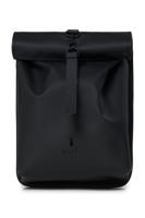 Rains Rolltop Mini black  backpack - thumbnail