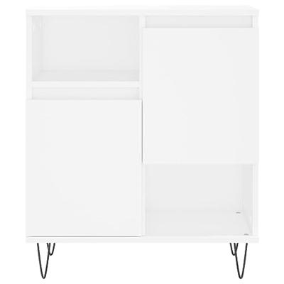 Dressoir 60x35x70 cm bewerkt hout wit Dressoir 60x35x70 cm bewerkt hout wit