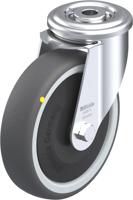 Blickle LER-PATH 125KF-ELS Zwenkwiel Wieldiameter: 125 mm Draagvermogen (max.): 150 kg 1 stuk(s) - thumbnail