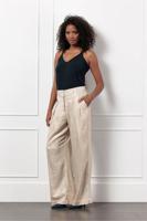 Studio Anneloes Riley Gold Linen Trousers 12761 Broek 0002 Gold - thumbnail