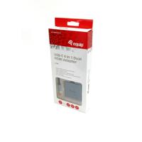 Equip 133484 usb-c 4 in 1 dual hdmi adapter - thumbnail