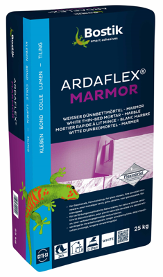 Bostik Ardaflex Marmor | Wit | Papierzak 25 kg - 30604807 Bostik Ardaflex Marmor | Wit | Papierzak 25 kg - 30604807