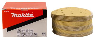 Makita Accessoires Schuurschijf yellow Diameter 150mm Korrel 800