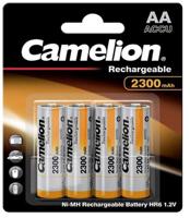 Camelion Rechargeable Batteries AA Mignon HR6 2300mAh (4 pieces) - thumbnail