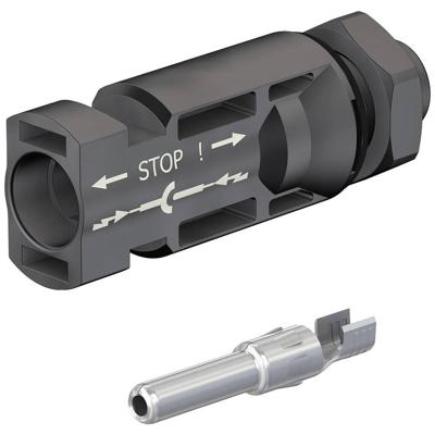 Stäubli 32.0079P0001-UR MC4 PV-ADSP4-S2/6 Zwart Inhoud: 1 stuk(s)