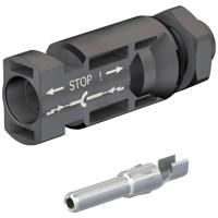 Stäubli 32.0079P0001-UR MC4 PV-ADSP4-S2/6 Zwart Inhoud: 1 stuk(s) - thumbnail