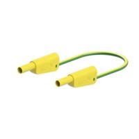 Stäubli SLK-4A-S10 Meetsnoer 50 cm Geel, Groen 1 stuk(s) - thumbnail