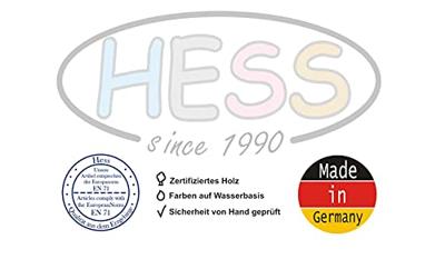 Hess Rolli auto (naturel/blauw) Hess Rolli auto (naturel/blauw)