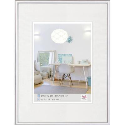 walther+ design KV040S Wissellijst Papierformaat: 30 x 40 cm (b x h) 30 cm x 40 cm Zilver walther+ design KV040S Wissellijst Papierformaat: 30 x 40 cm (b x h) 30 cm x 40 cm Zilver