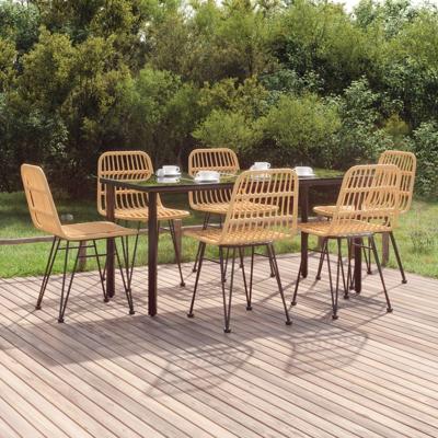 7-delige Tuinset poly rattan