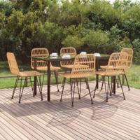7-delige Tuinset poly rattan - thumbnail