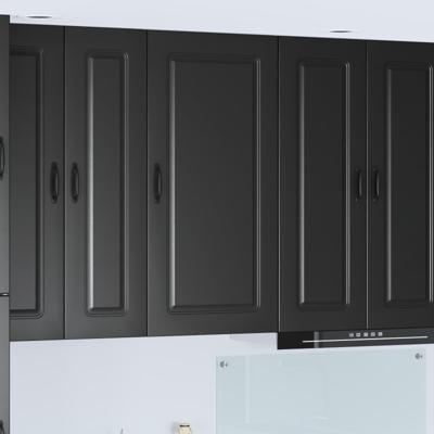 Keukenkast Kalmar Zwart 50 x 31 x 100 cm Bewerkt hout