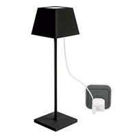 Franssen Oplaadbare tafellampFinmotion Accu zwart - 389142 - thumbnail